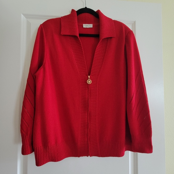 St John Sport XL women's Jacket With Zipper Front. - Picture 2 of 11